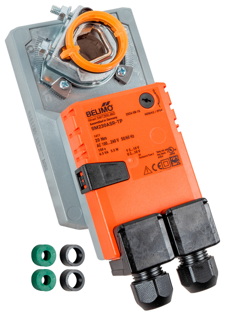Wolf Stellmotor SM230A-SR 20 Nm für Mischluftklappe