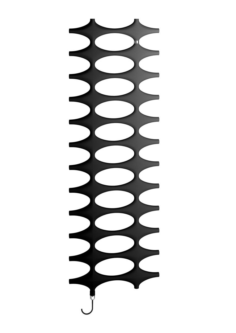 Kermi Ideos -E BH1151x35x508mm P=400W,RAL9005 MT,WWS swz,links