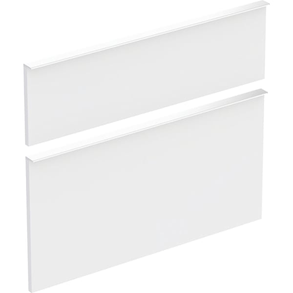Geberit Set Schubladen Frt f. iCon US für WT Breite 75 cm, weiß (2 St.)