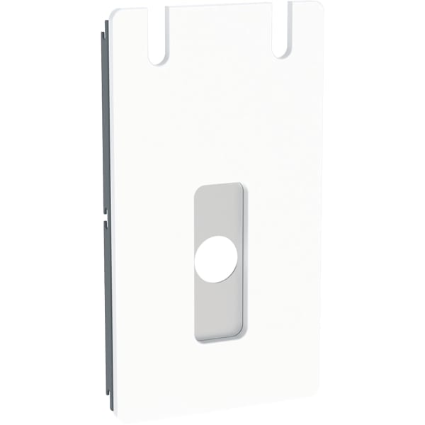 Geberit Serviceöffnung für Standarmaturen Monolith Sanitärmodul für WT Glas weiß