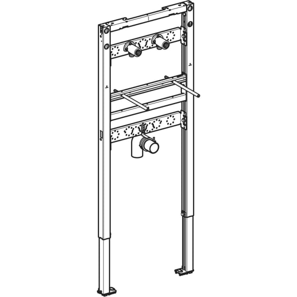 Geberit Duofix Element f. WT, 130 cm Wandarmatur AP