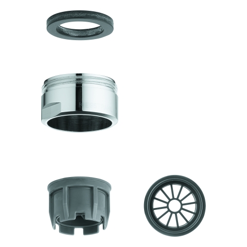 GROHE Strahlregler 46162 für offene Warmwasserbereiter M24x1 chrom GROHE Strahlregler 46162 für offene Warmwasserbereiter M24x1 chrom