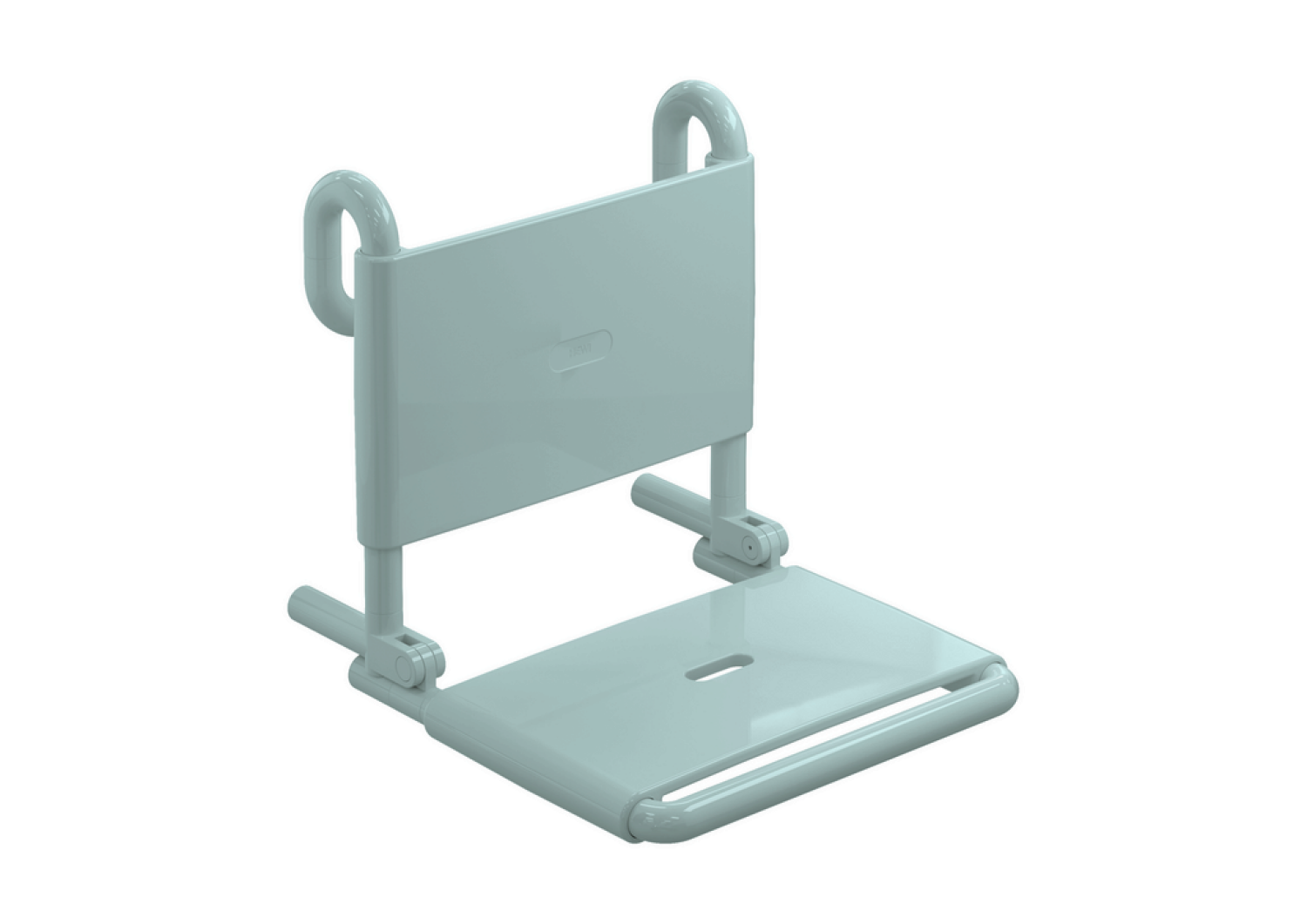 HEWI Einhängesitz, klappbar B=450mm,T=504mm,H=473mm signalweiß