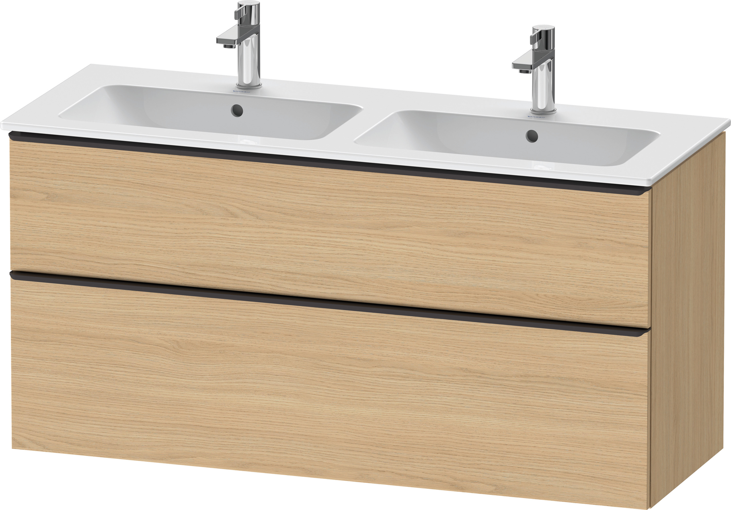 Duravit D-Neo WTU,Ausz:1,Schubk:1,GR:Dia.Schw 1280x462x625mm,Wdh,Natur Eiche Matt,Dek.