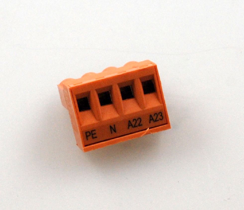 Remko WP Klemme ACTUATOR OUTPUTS 4-pol., orange