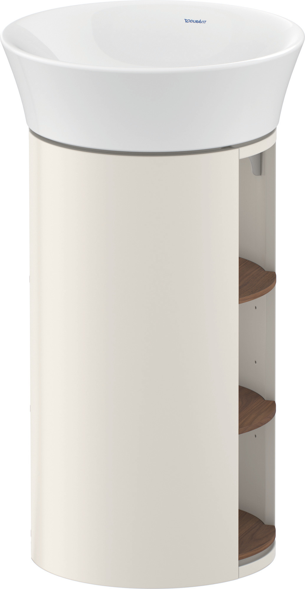 Duravit WTU White Tulip bodenst. 751x350x410mm, A.Nussb.M./N.Weiß Sdm