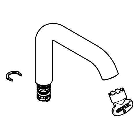 GROHE Auslauf 13374 chrom
