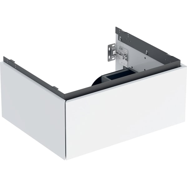 Geberit ONE Unterschrank für WT/-Platte 1 Schubl., 59,2x26,6x47cm, weiß hgl.