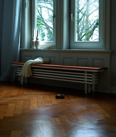 ZE Bank-HK Radiator Bench B6250/5 230x210x2500 RAL 9016 AB 3570