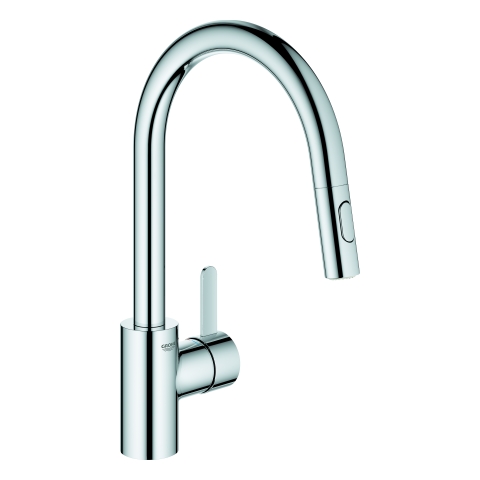 GROHE EH-SPT-Batt. Eurosmart C 31481_1 hoher Auslauf ausziehb. Spülbrause chrom