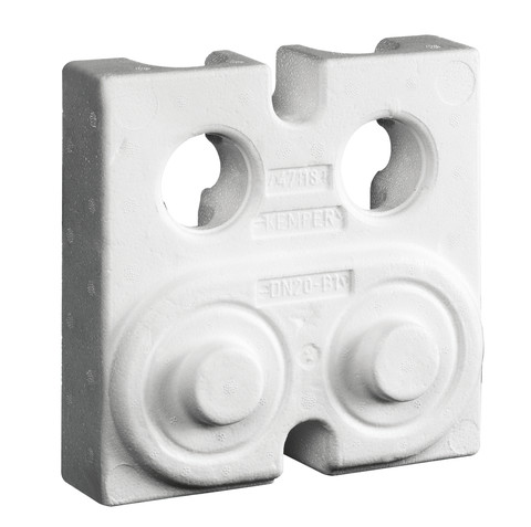 KEMPER Dämmschale f.WZ-Kasten inkl. Verschlussclipse, DN 20