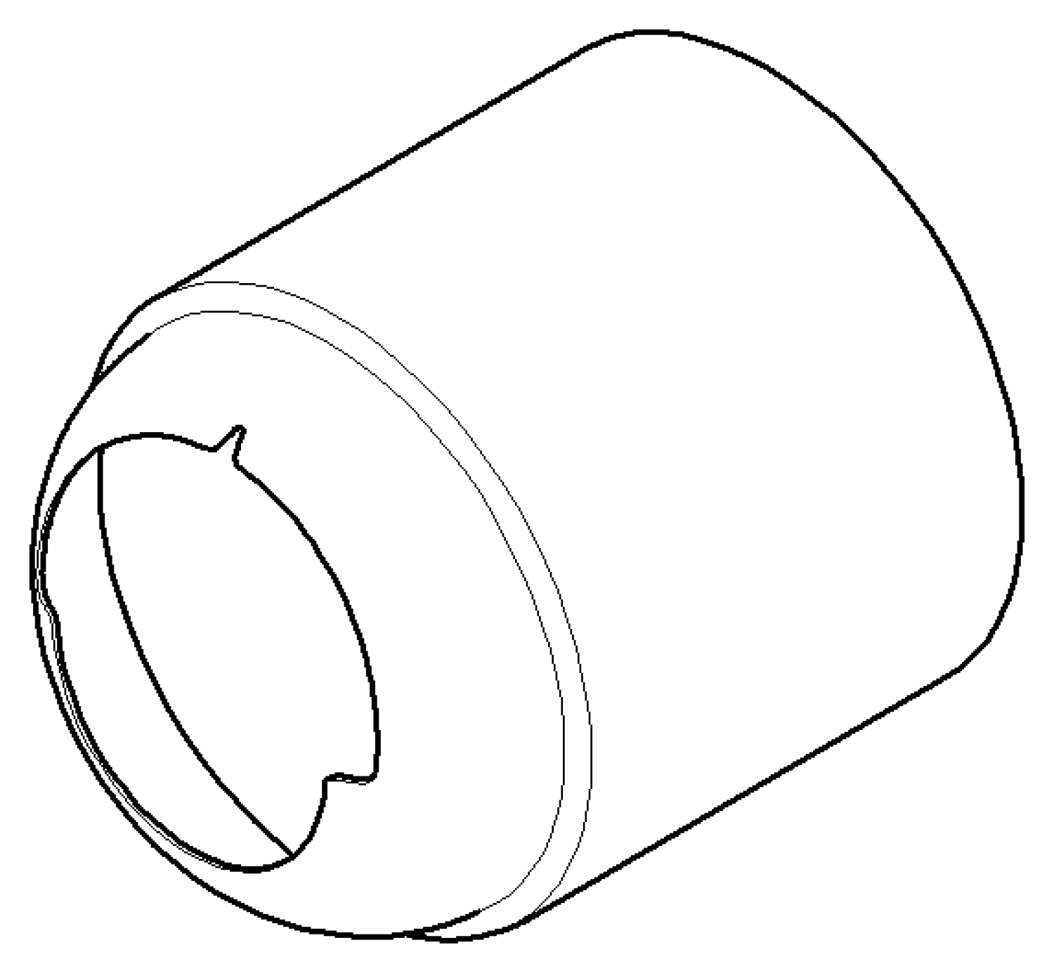 DO Haube ERSATZTEILE 091102252 D 50 x 58 mm Chrom