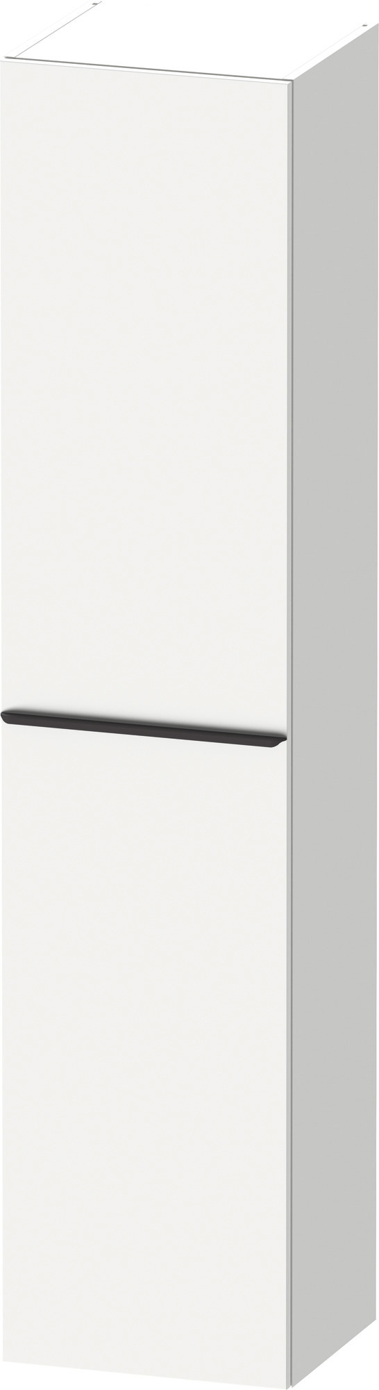 Duravit D-Neo HS,Tür:1,TA:RE,Gr:Diam.Schwarz 400x360x1760mm, Weiß Matt, Dekor