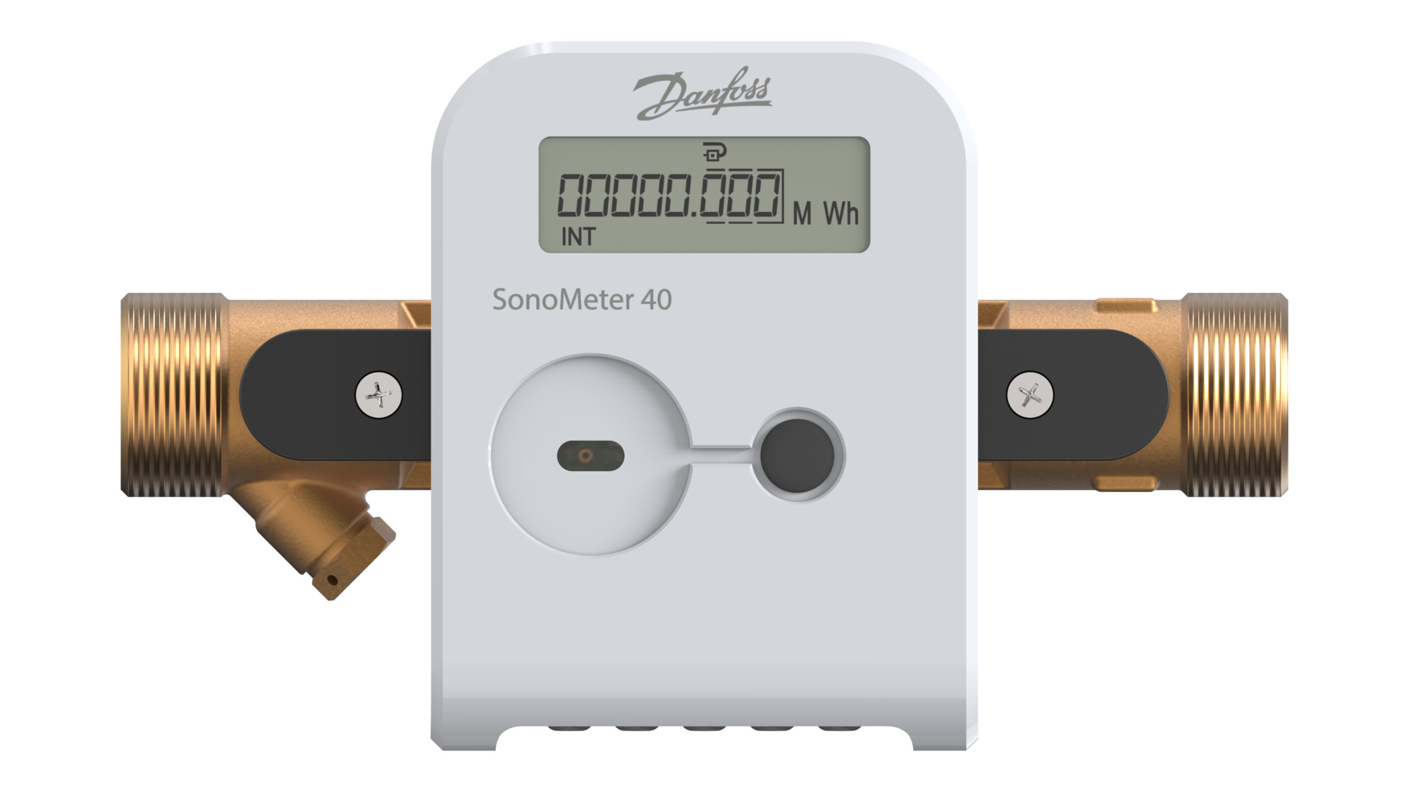 Danfoss Wärmezähler SonoMeter 40 QP2,5 DN20 190 R PN25 230V Mbus IP65 kWh