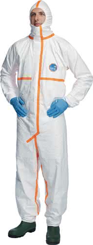 Chemikalienschutzanzug Tyvek® 800 J Gr.X XL weiß PSA III DUPONT Chemikalienschutzanzug Tyvek® 800 J Gr.X XL weiß PSA III DUPONT