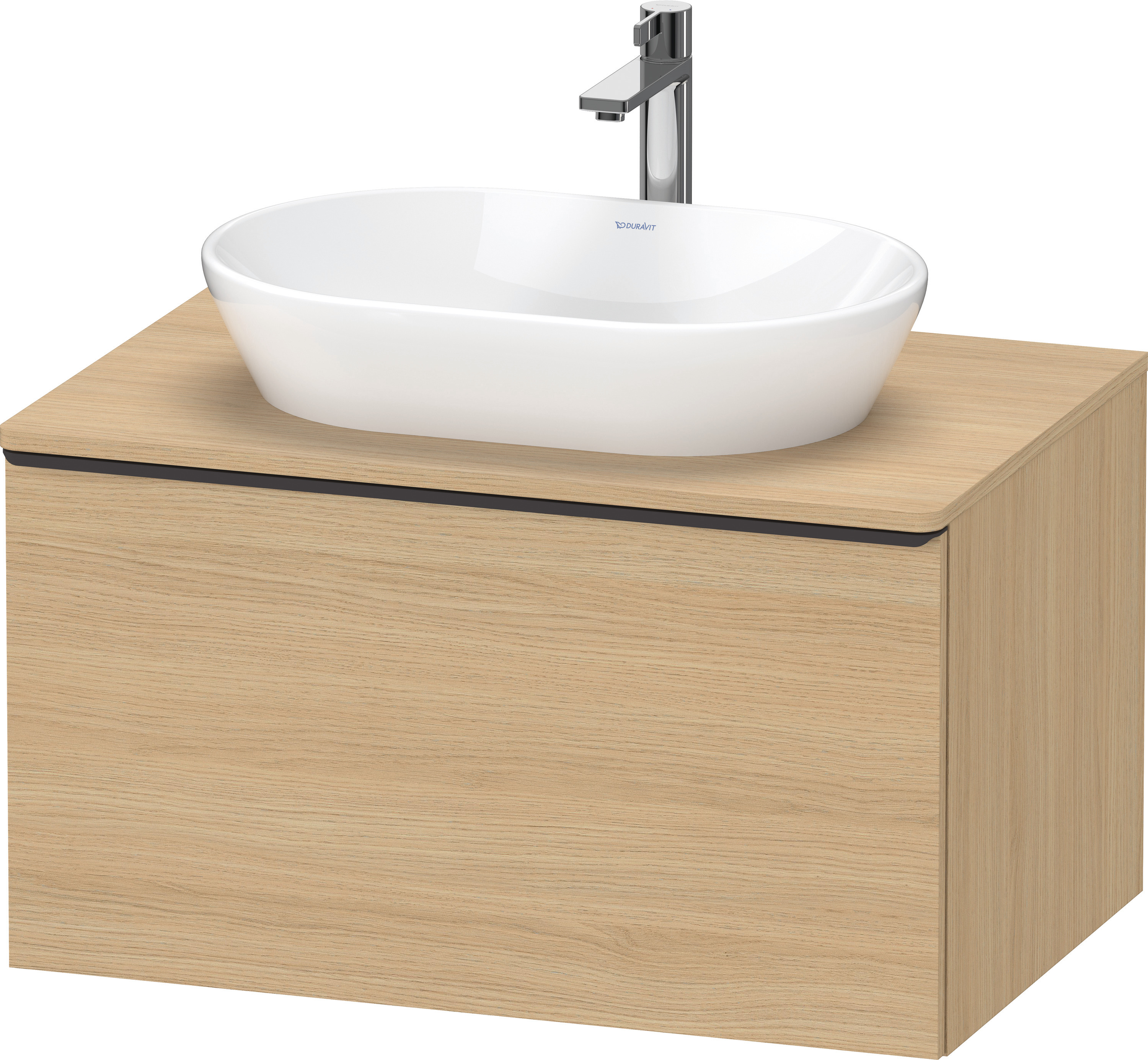 Duravit D-Neo,Kons-WTU,Ausz:1,Gr:Diam.Schwarz 800x550x459mm,Wdh,Natur Eiche Matt,Dek.