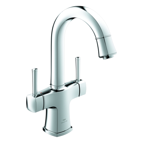 GROHE 2-Griff-WT-Batterie Grandera 20666 schwenkbarer Auslauf chrom