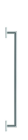 DU Karree Handtuchhalter, Chrom, 70x668x35 mm, Anzahl Arme: 1