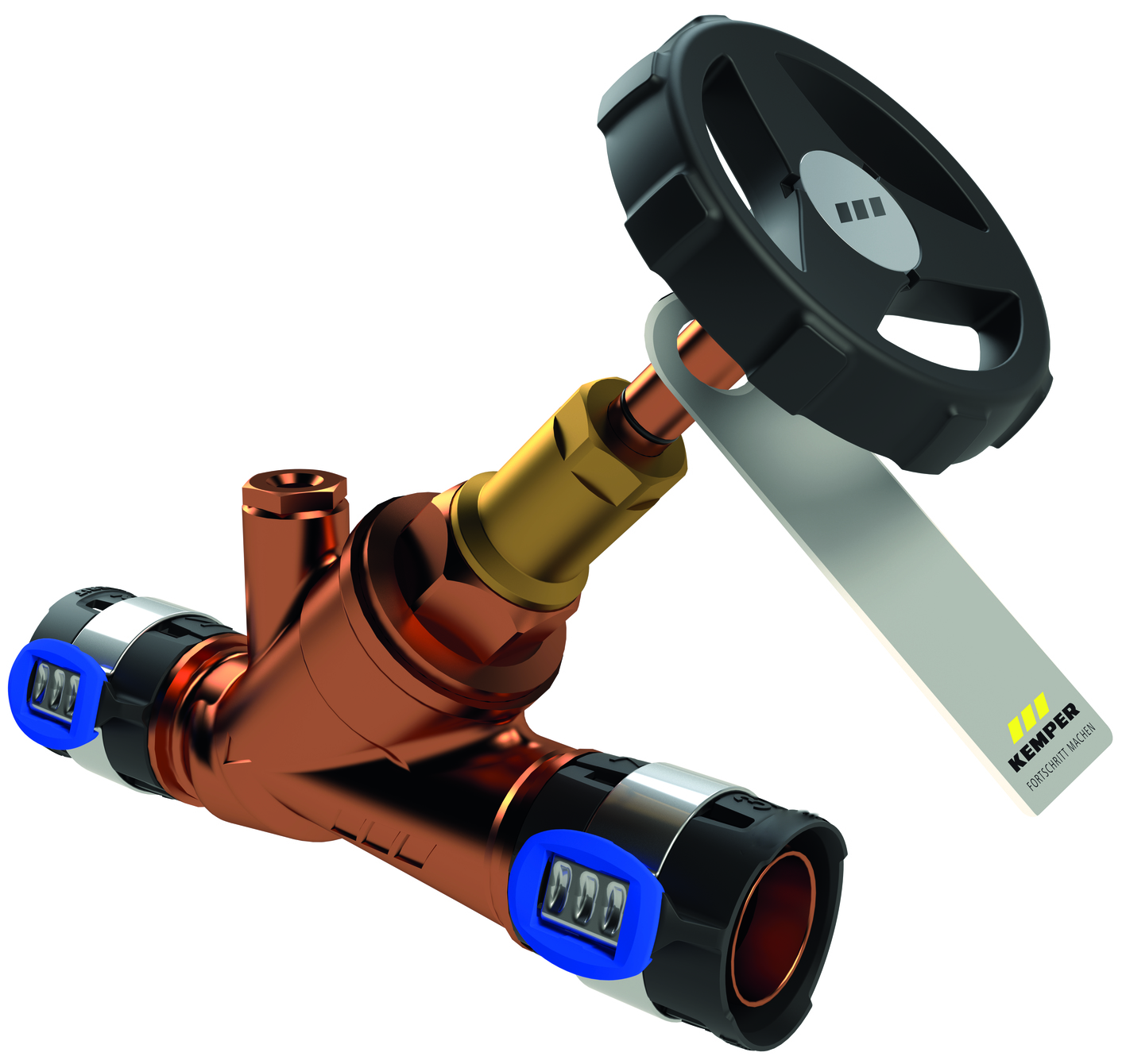 KEMPER WESER Freistrom-Absperrventil RG m. Entlst.G1/4 FlowFit DN32/40 x 3,0 mm KEMPER WESER Freistrom-Absperrventil RG m. Entlst.G1/4 FlowFit DN32/40 x 3,0 mm