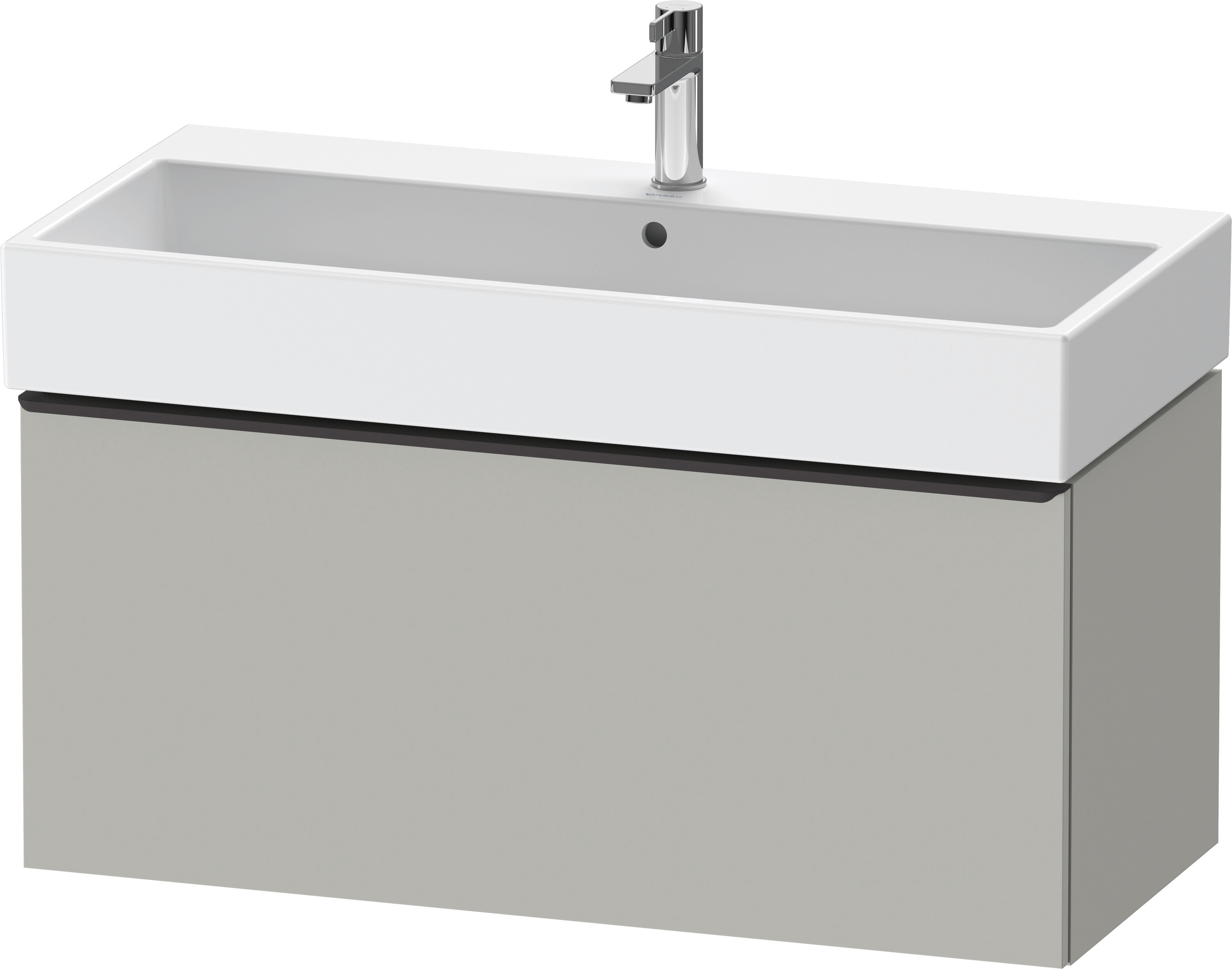 Duravit D-Neo WTU,Wdh,Ausz:1,Gr:Diamant Schw. 984x442x440mm,Betongrau Matt,Dekor