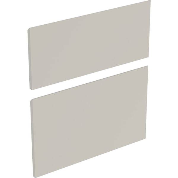 Geberit Set Schubladenfront für Unterschrank B:55cm, sandgrau matt