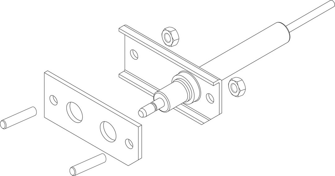 BOSCH Ersatzteil TTNR: 8738804966 Überwachungselektrode VM G-Unit everp