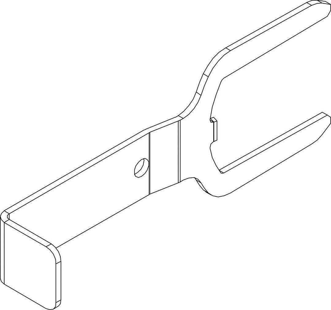 BOSCH Ersatzteil TTNR: 87161064380 Klammer