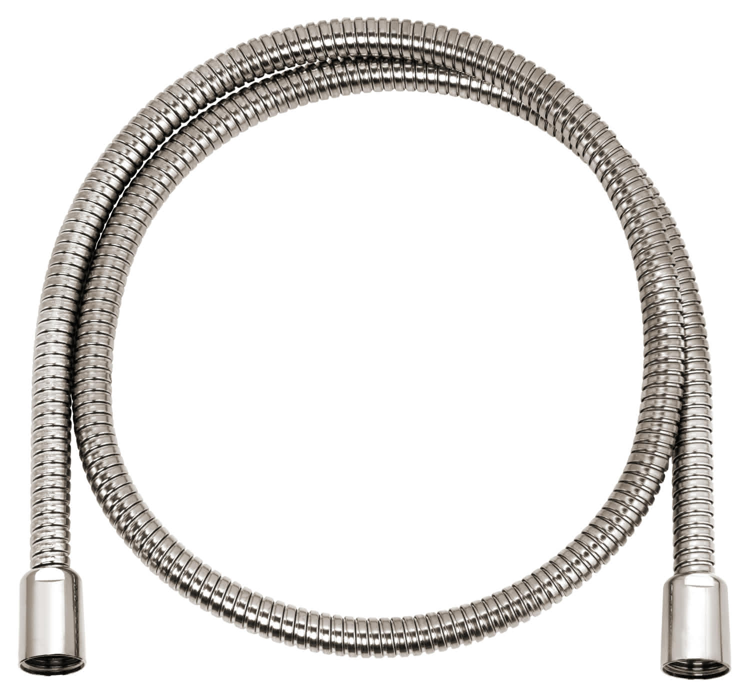KEUCO Brauseschlauch Armaturenzub. 59995, 1250 mm, Nickel gebürstet