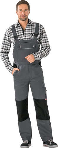 Latzhose Canvas 320 Gr.60 grau/schwarz PLANAM Latzhose Canvas 320 Gr.60 grau/schwarz PLANAM