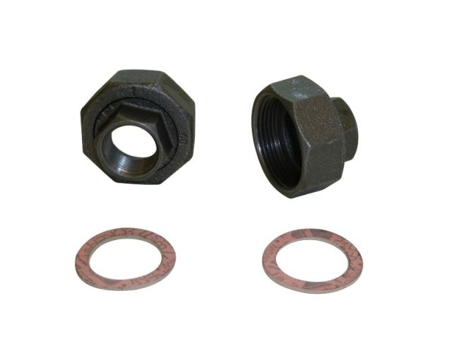 KSB Pumpenverschraubungen Stahl, G 2 auf Rp 1 1/4