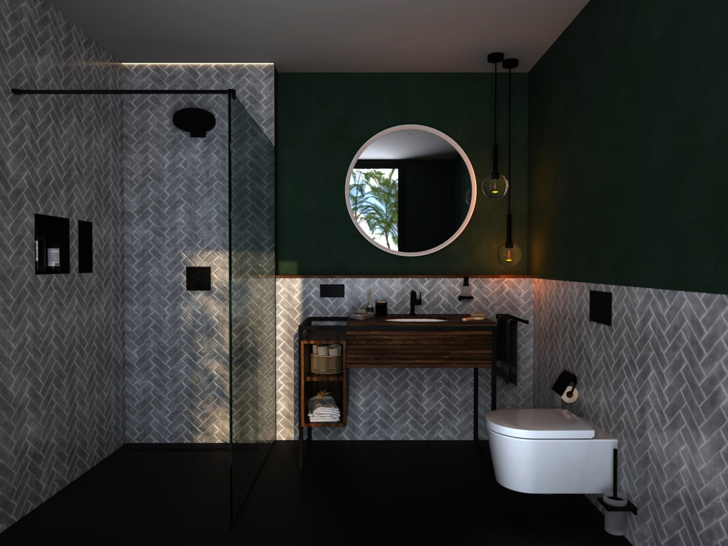 Hansgrohe WTM 110 Tecturis S Fine CoolStart ohne Ablaufgarnitur MSW