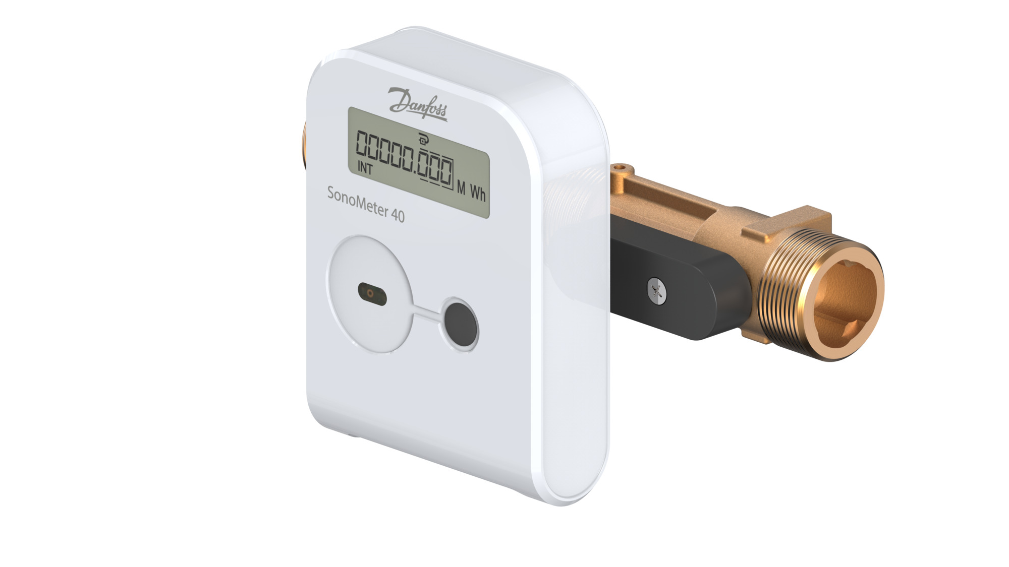Danfoss Wärmezähler SonoMeter 40 QP2,5 DN20 190 R PN25 230V Mbus IP65 MWh