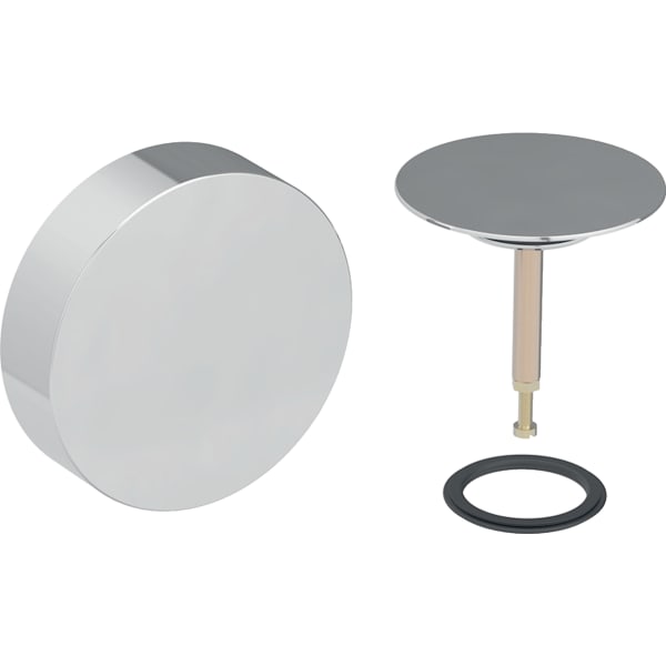 Geberit Fertigbauset für Badewannenablauf d52-13, chrg