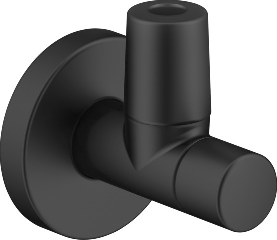 DU Design Eckventil  Schwarz Matt