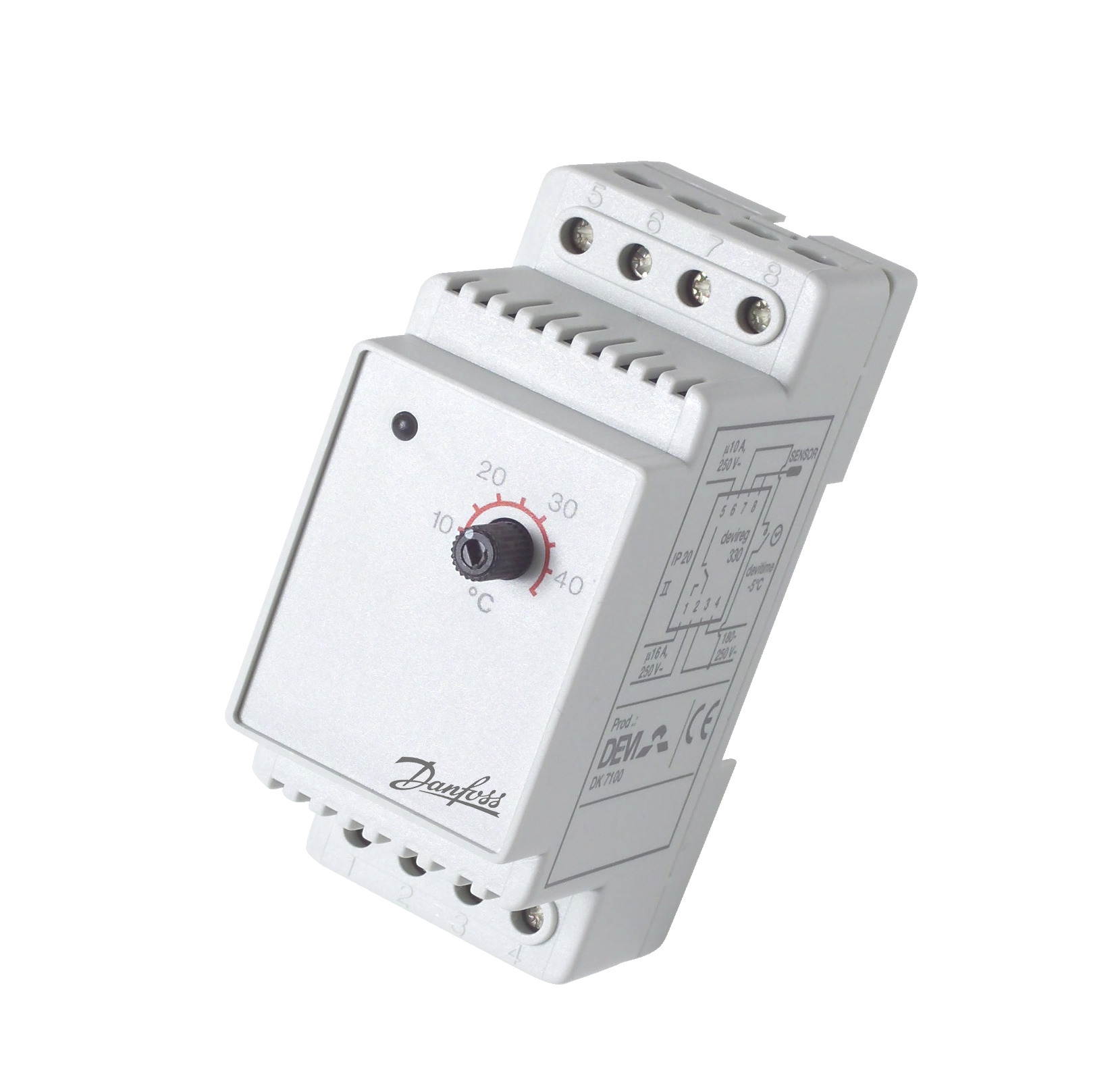 Danfoss elektron, Thermostat ECtemp 330 230V, +5 - +45 C, f. Rohrbegleitheizung Danfoss elektron, Thermostat ECtemp 330 230V, +5 - +45 C, f. Rohrbegleitheizung