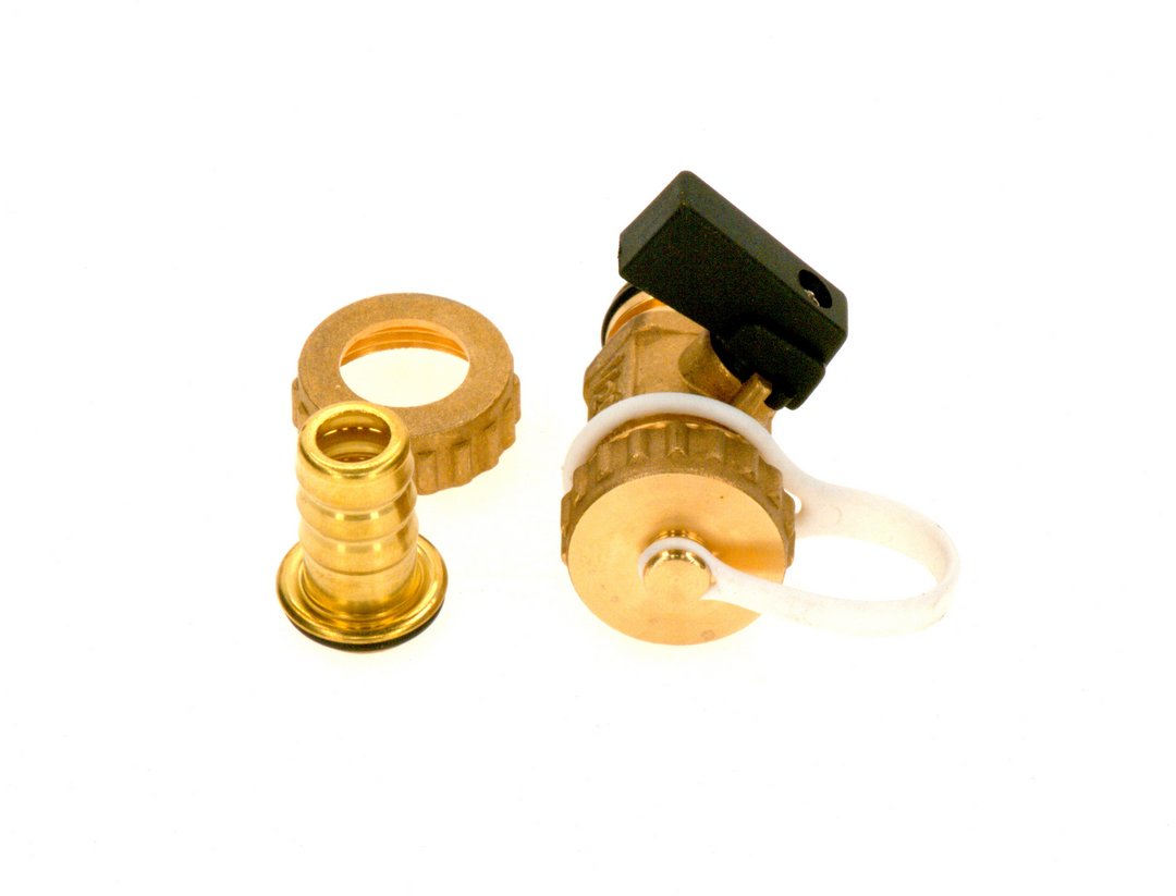 BOSCH Ersatzteil TTNR: 7101556 Füll- und Entleerungshahn schwarz BOSCH Ersatzteil TTNR: 7101556 Füll- und Entleerungshahn schwarz