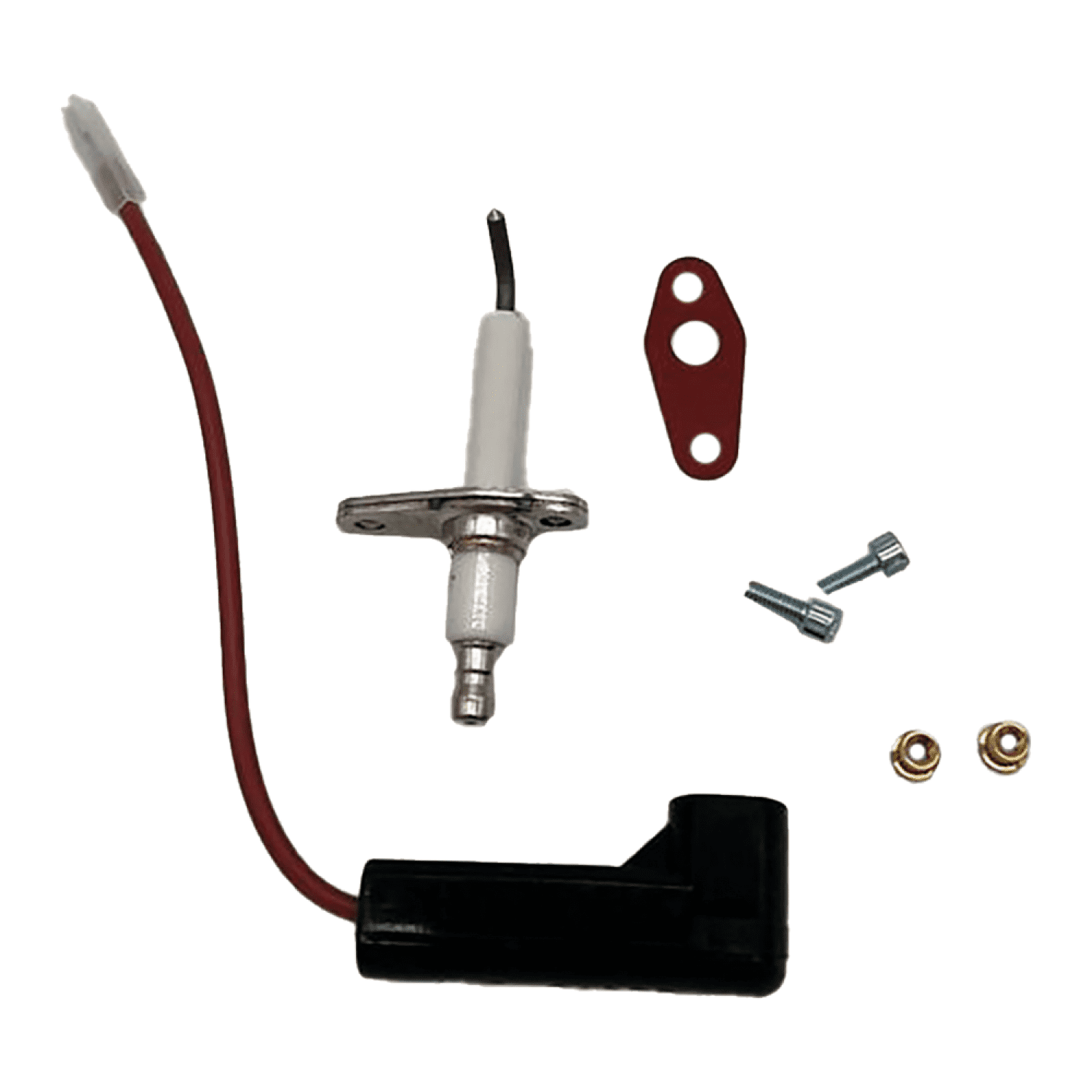 MHG Set Zündelektrode mit Zündkabel 130 mm inkl. Dichtung und Schrauben