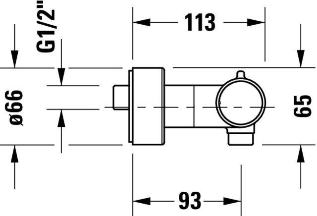 Duravit Brausethermostat,Aufputz Gold Poliert