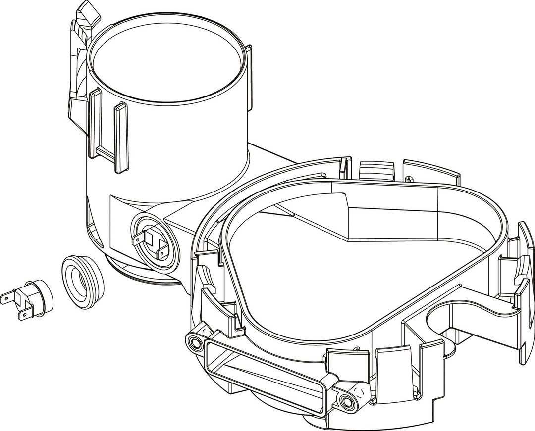 BOSCH Ersatzteil TTNR: 87377014740 Kondensatsammler WB6