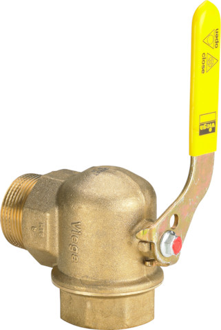 Viega Gaszähler-Kugeleckhahn G2110 in Rp3/4 Messing