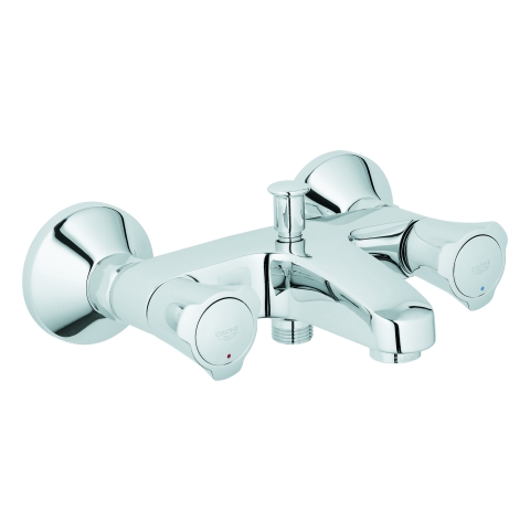 GROHE 2-Griff-Wannenbatterie Costa 25450_1 DN15 Wandmontage chrom