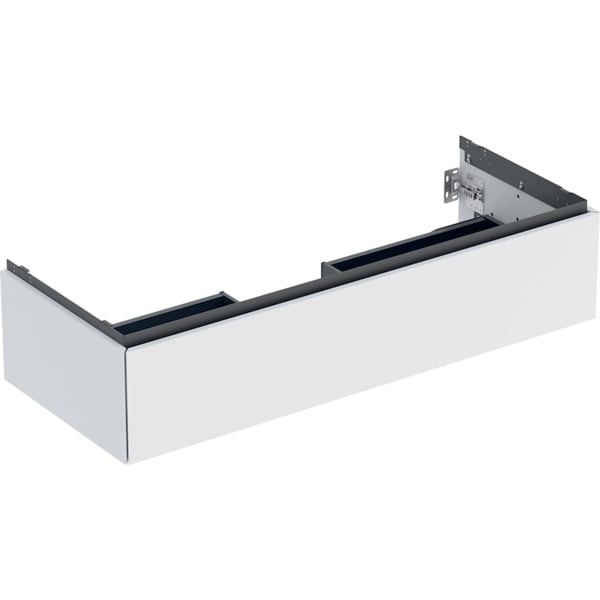 Geberit ONE Unterschrank für WT/-Platte 1 Schubl., 118.4x26,6x47cm, weiß matt