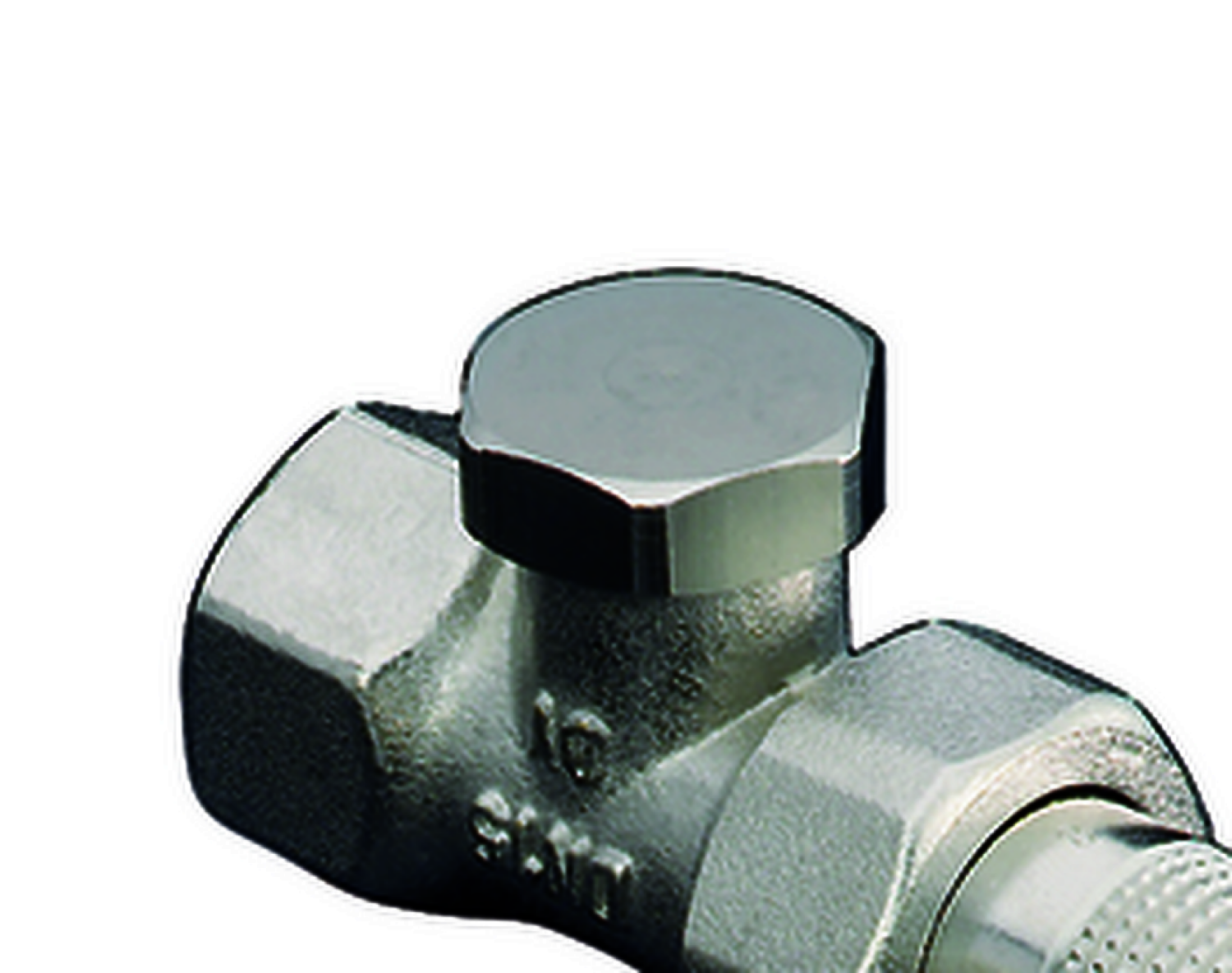 OVENTROP-HK-Verschraubung "Combi 2" DN10, 3/8", PN10, Durchgang, Ms, vern.