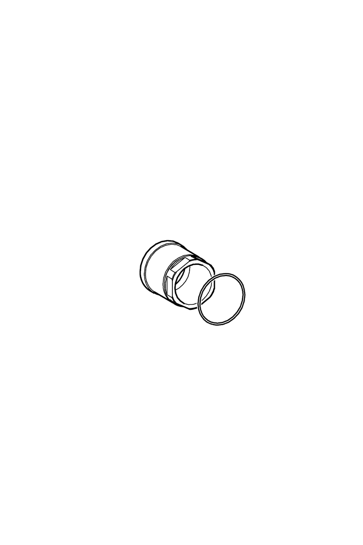 Hansa Schraube HANSA 59913688 M38 x 1, SW38