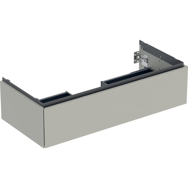 Geberit ONE Unterschrank für WT/-Platte 1 Schubl., 103,6x26,6x47cm, greige matt