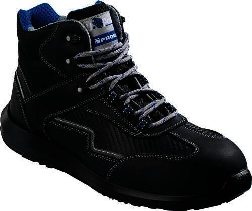 Sicherheitsstiefel Juist Gr.43 schwarz P ull-Up Leder/karschiertes Leder Sicherheitsstiefel Juist Gr.43 schwarz P ull-Up Leder/karschiertes Leder
