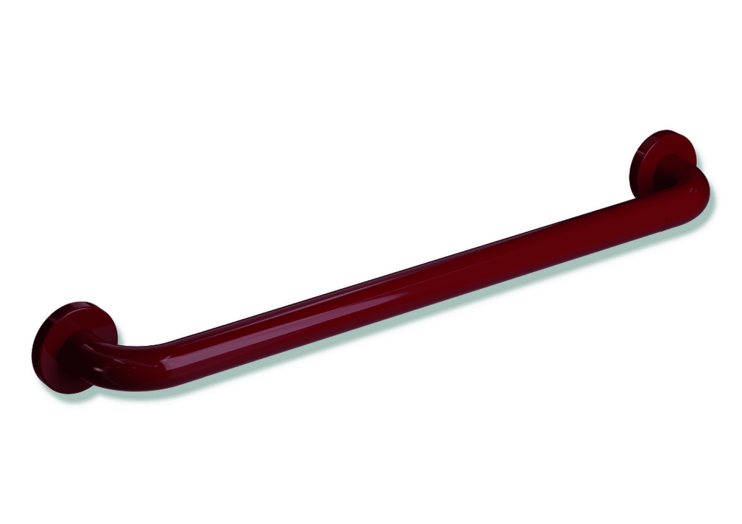 HEWI Haltegriff Ser 801 d:33, AM:600mm, BM211.2 rubinrot