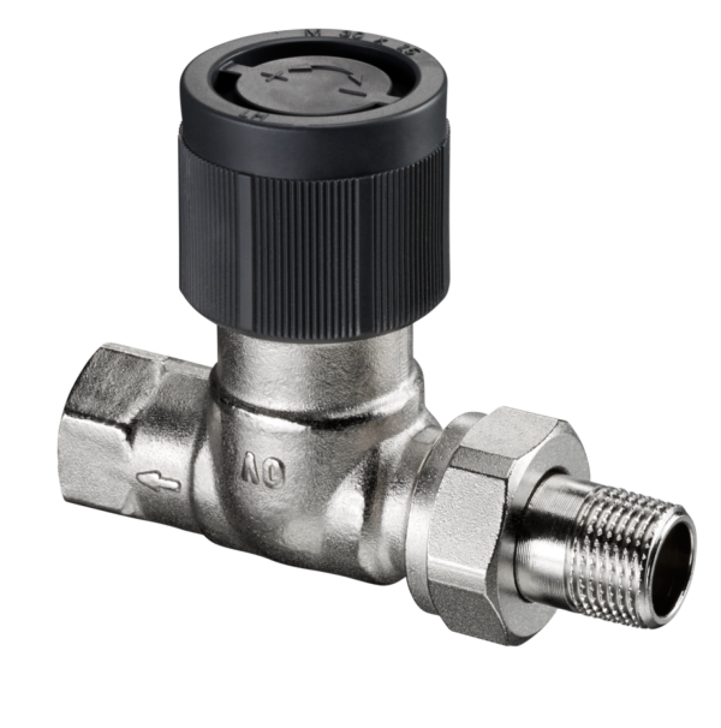 OVENTROP-Rücklauftemperaturbegrenzer DN10, 3/8", PN10, Rücklauf-Durchgang