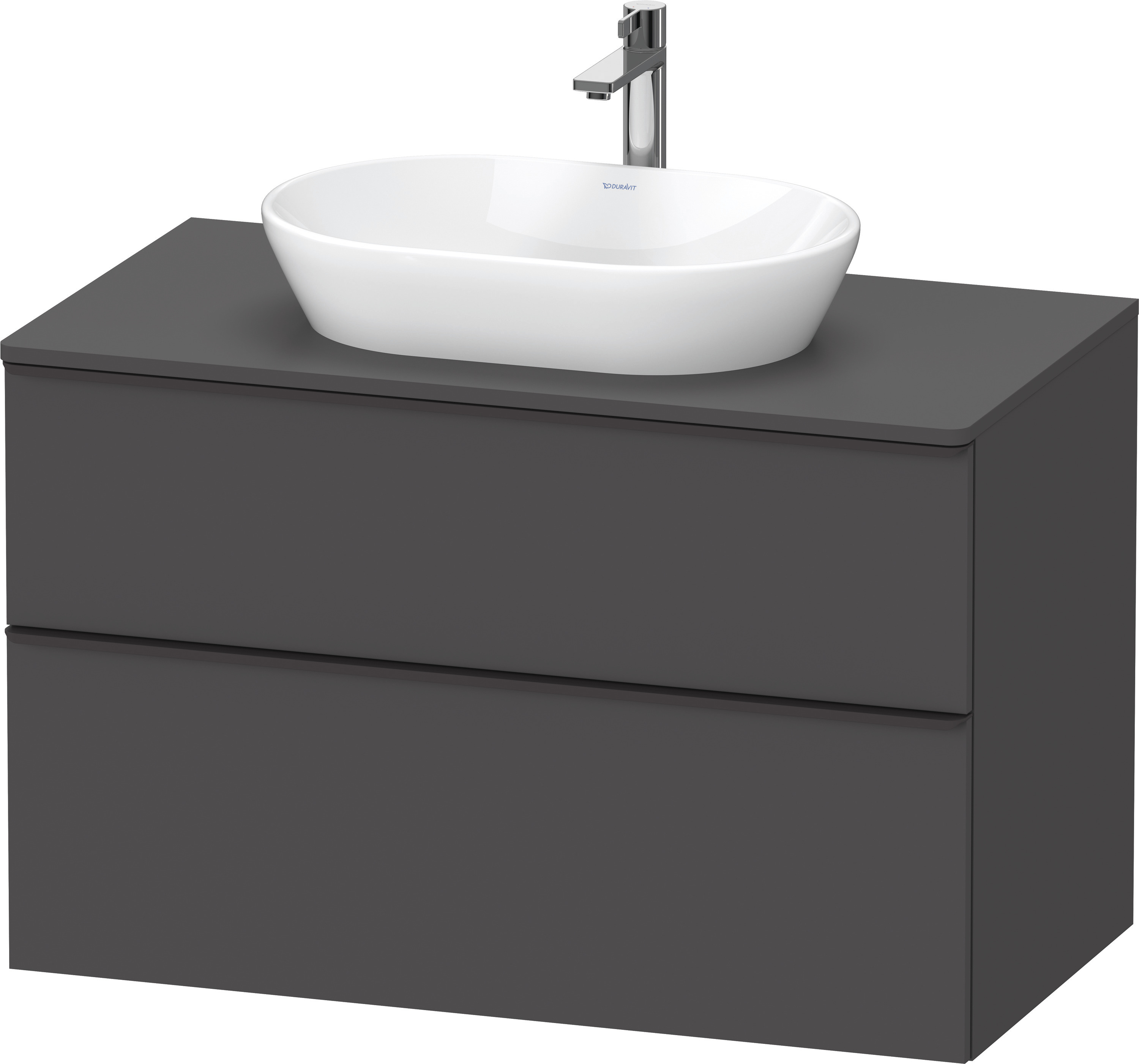 Duravit D-Neo,Kons-WTU,AZ:1,SBK:1,Gr:Dia Schw 1000x550x644mm,Wdh,Graphit Matt, Dekor