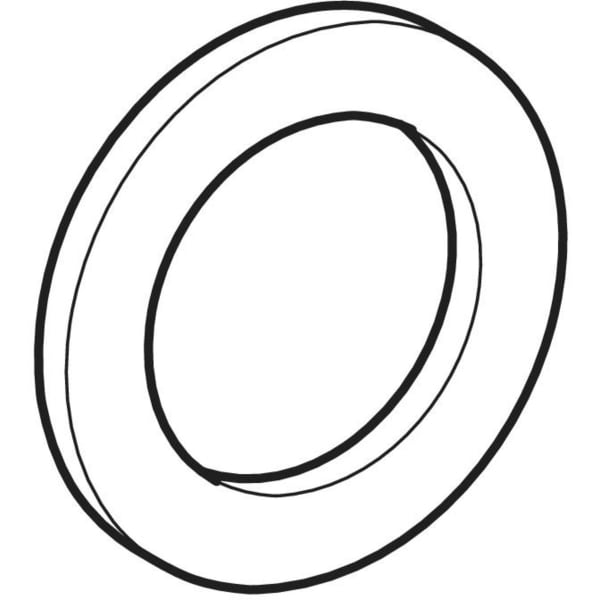 Geberit Flachdichtung FaserVerb.Werkst. d24xdi17.0x2
